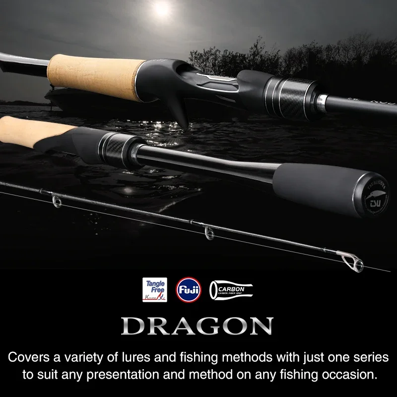 Kastking Reel Zephyr - Caña de pescar TSURINOYA DRAGON de