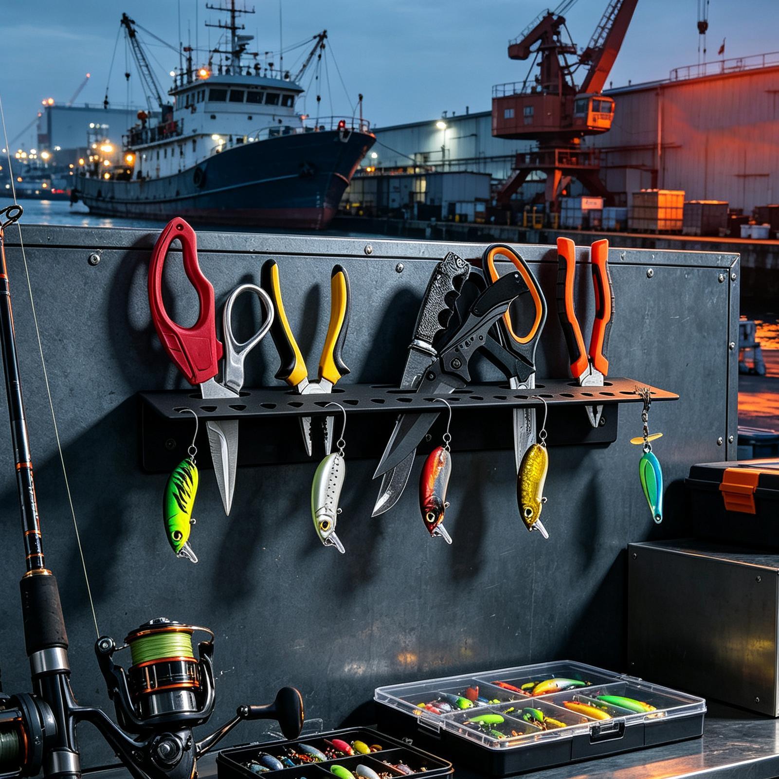 Organizador de Herramientas de - Fishing Kayak Rod Holder reseña y precio