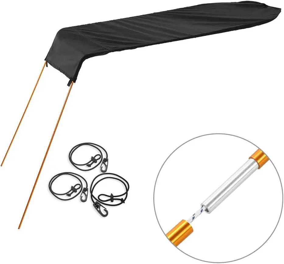 Toldo parasol para Kayak, tien - Fishing Kayak Crate reseña y precio