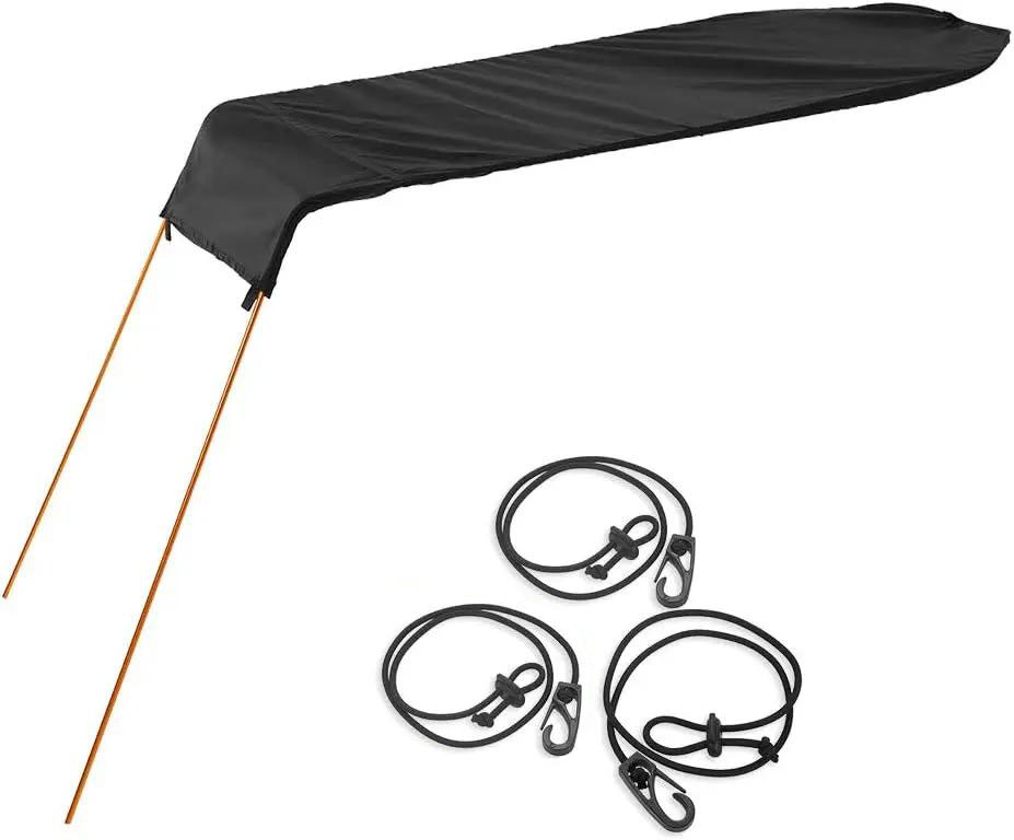 Toldo parasol para Kayak, tien - Fishing Kayak Crate reseña y precio