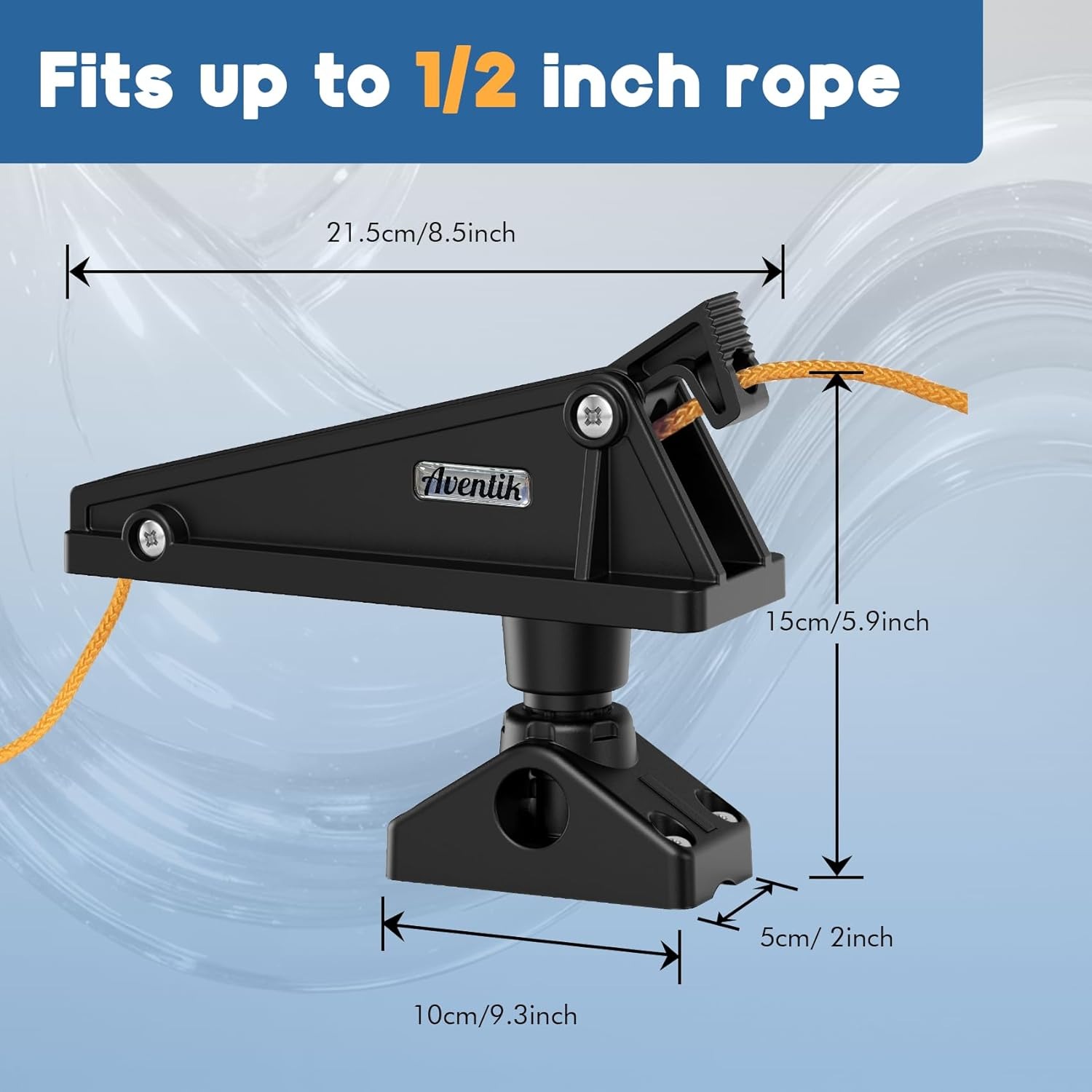 Sistema de bloqueo de anclaje  - Fishing Kayak Cart reseña y precio